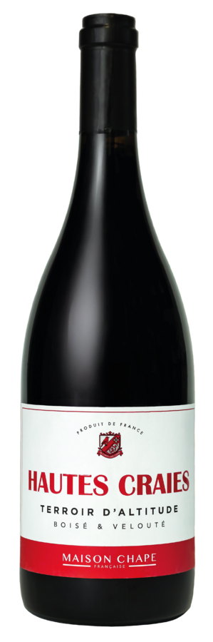Bouteille Hautes Craies Rouge — Maison CHAPE