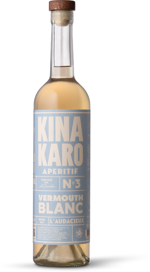 Bouteille Kina Karo N°3 — Vermouth Blanc — Kina Karo, Kina Karo